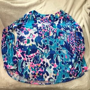 Lilly Pulitzer “Lilias” top in Multi Hit the Spot